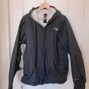 North face men’s L windbreaker rain jacket
